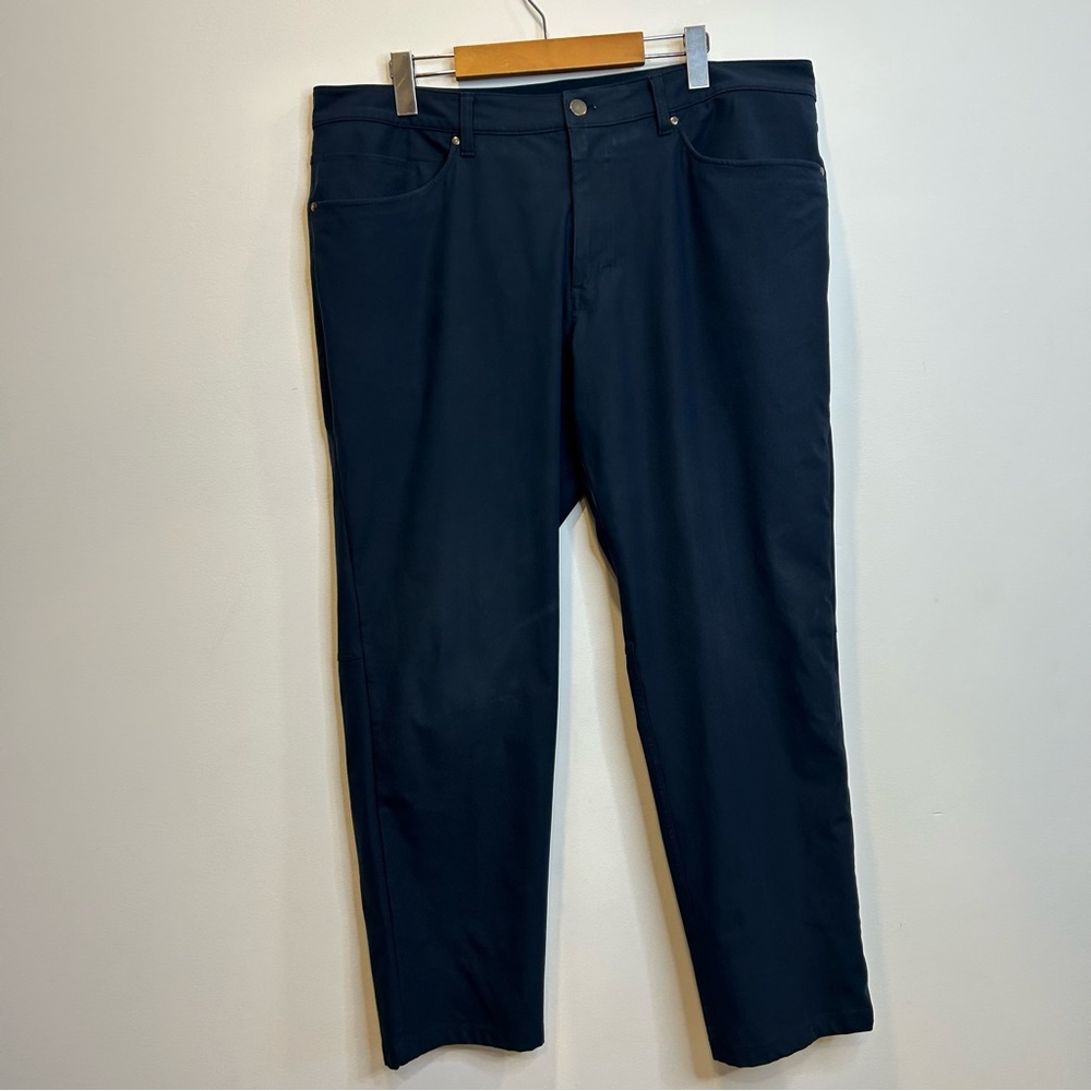 Lululemon 2024 ABC Classic-Fit 5 Pocket Pants Warpstreme True Navy - Picture 8 of 12